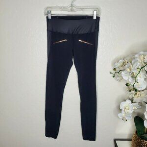 A DAY Throw & Roll Black Leggings Size XS